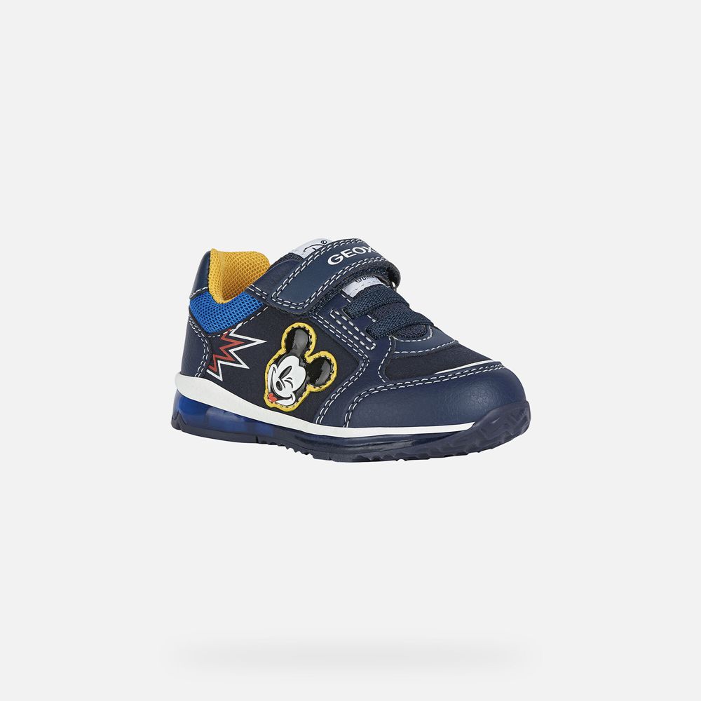 Tenis Geox Bebe Azul Marinho - Todo Boy - RZFIE7294